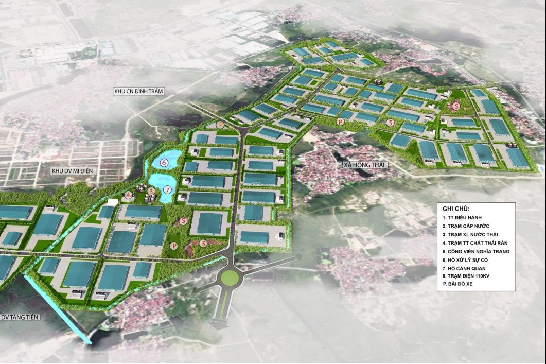 Quy hoạch KCN Việt–Hàn đến 2030: 15 khu công nghiệp mới được phê duyệt