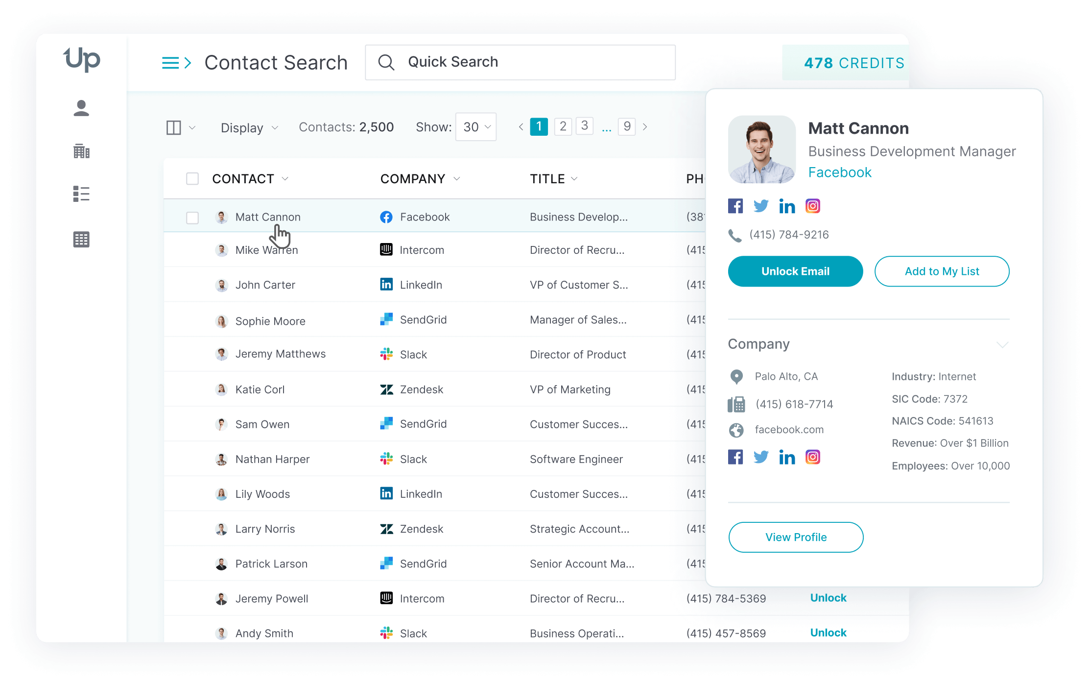 Uplead contact database – cách sử dụng hiệu quả để tối ưu hoá chiến lược B2B marketing