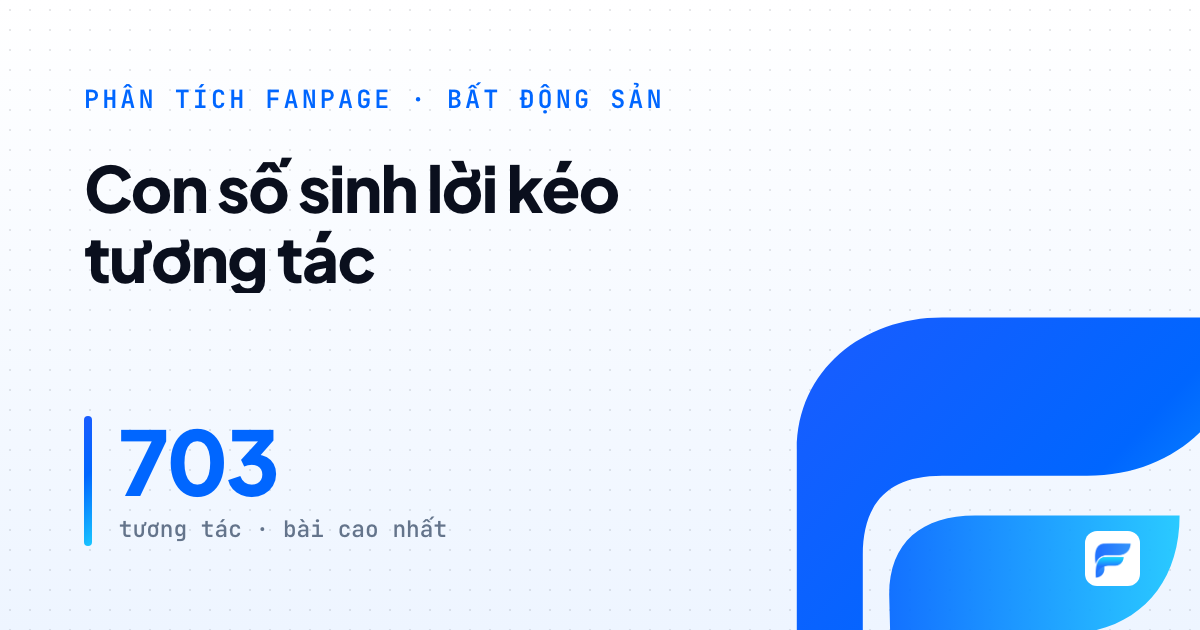SAO KIM LAND: con số sinh lời và tin hạ tầng kéo tương tác, nội dung nội bộ bị bỏ qua