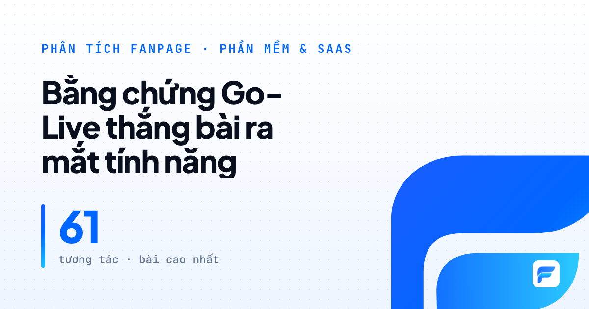 Opla CRM: bằng chứng Go-Live và sự kiện cho dân Sales hút tương tác hơn bài ra mắt tính năng
