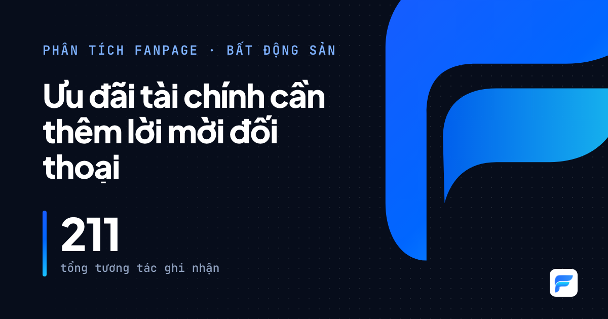 La Home: ưu đãi tài chính đi kèm lối sống xanh hút tương tác nhất, nhưng bình luận gần như vắng bóng
