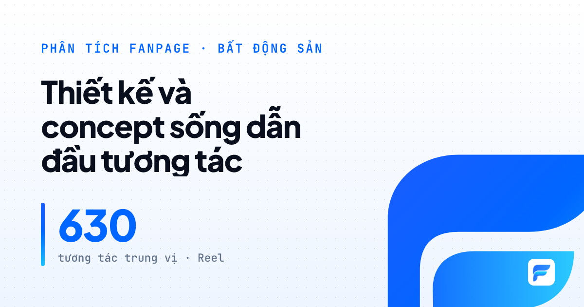 Imperia Sensa Park: vì sao nội dung thiết kế và concept sống dẫn đầu tương tác