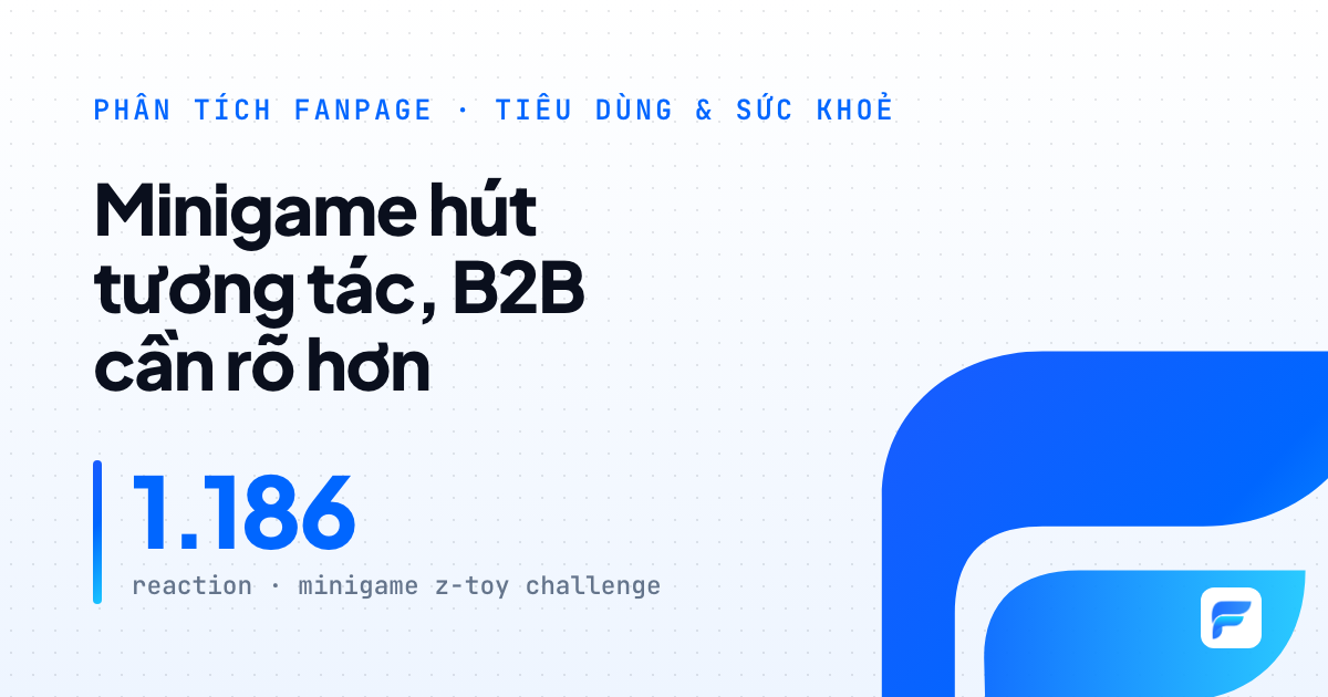 IBTE: minigame hút tương tác, nhưng định vị B2B chưa rõ với khán giả gia đình