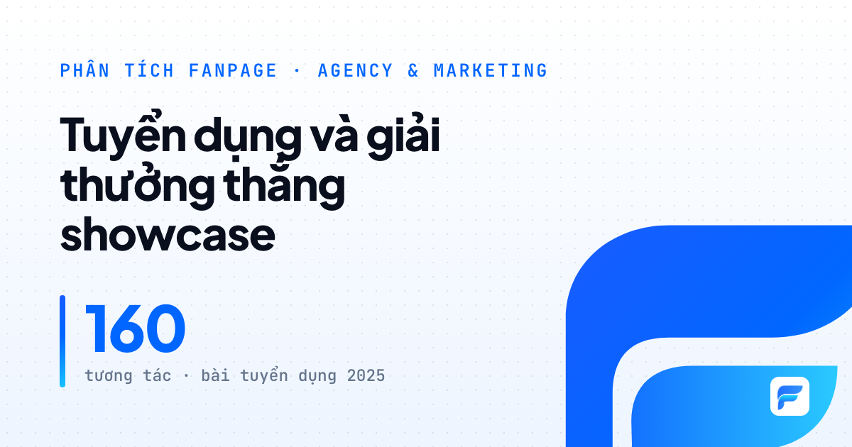 Bracom Agency: vì sao bài tuyển dụng và giải thưởng hút tương tác hơn showcase dự án