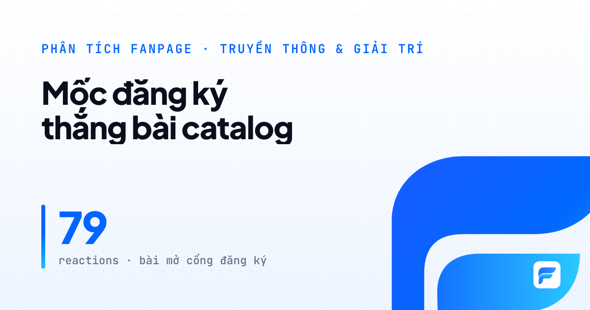 VIETRFSHOW: bài mở đăng ký kéo tương tác, chuỗi giới thiệu nhà trưng bày gần như không có phản hồi