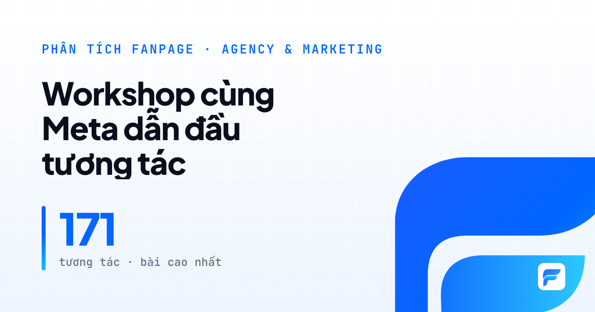 AdsPlus: workshop cùng Meta và Reels chuyên môn hút tương tác, bài chỉ có chữ bị bỏ lại