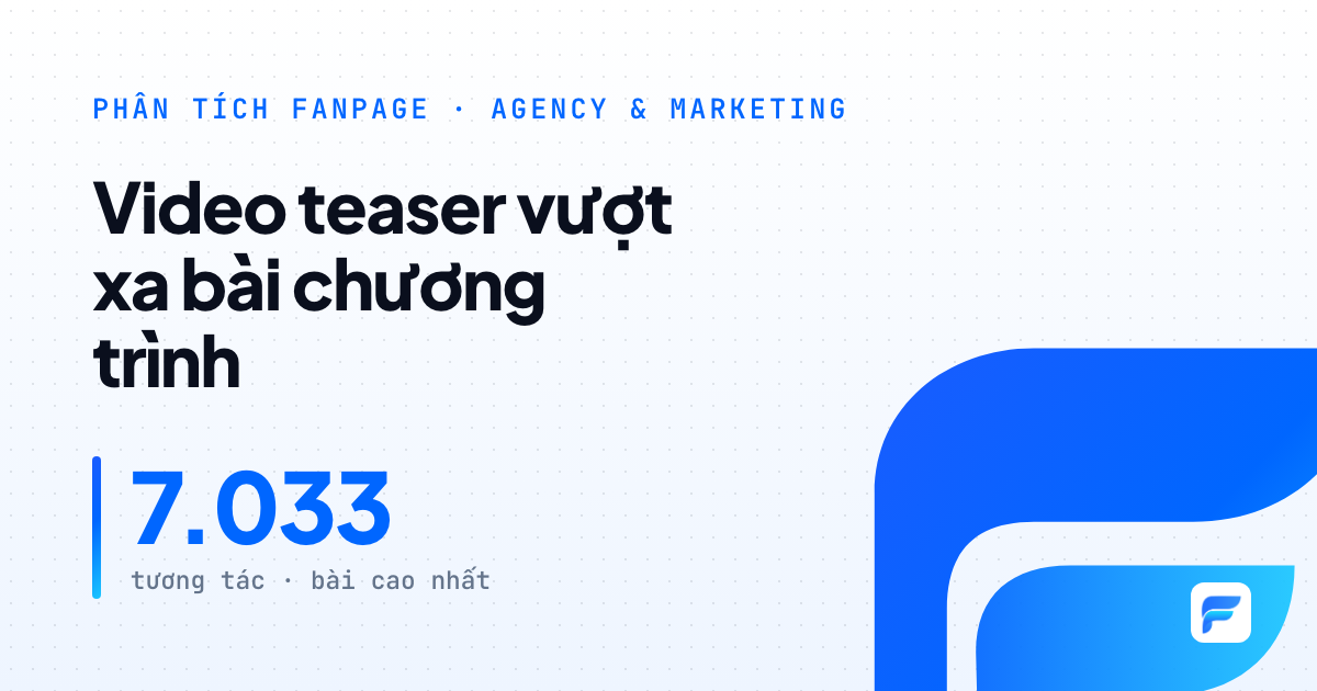 ACCESSTRADEVN: video teaser gây tò mò vượt xa các bài thông báo chương trình