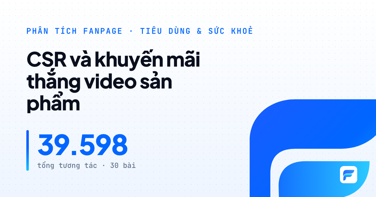 Cocoon Vietnam: vì sao khuyến mãi và chiến dịch CSR vượt xa video giới thiệu sản phẩm