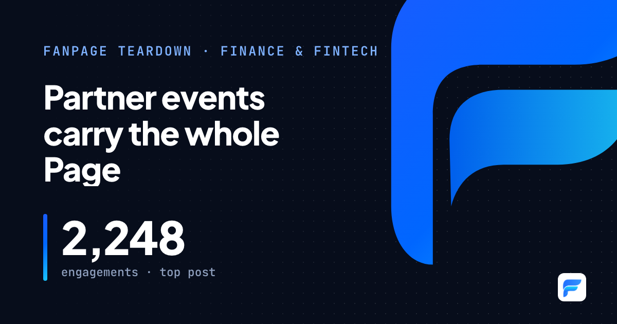 Airwallex Vietnam: co-branded events drive engagement while everyday posts barely register