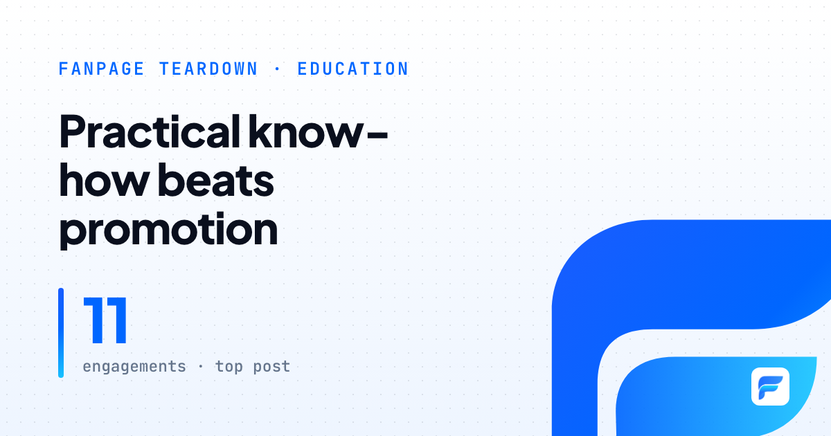 Byscom Academy: hands-on affiliate know-how beats direct product promotion