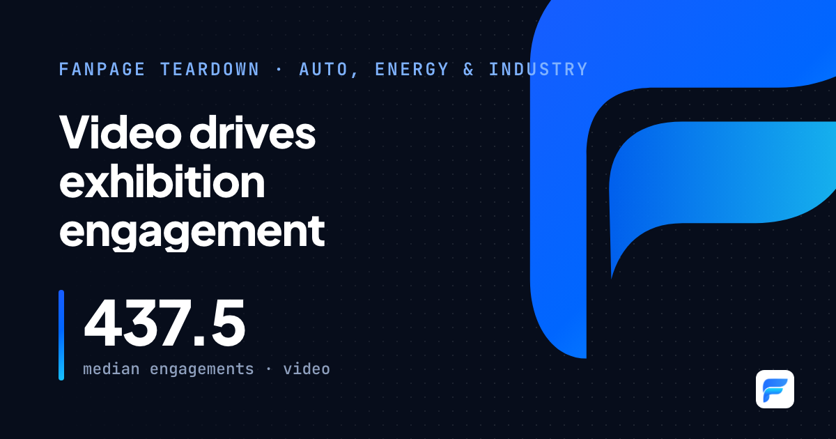 VTG 2026: video drives engagement, but registration details leave visitors asking