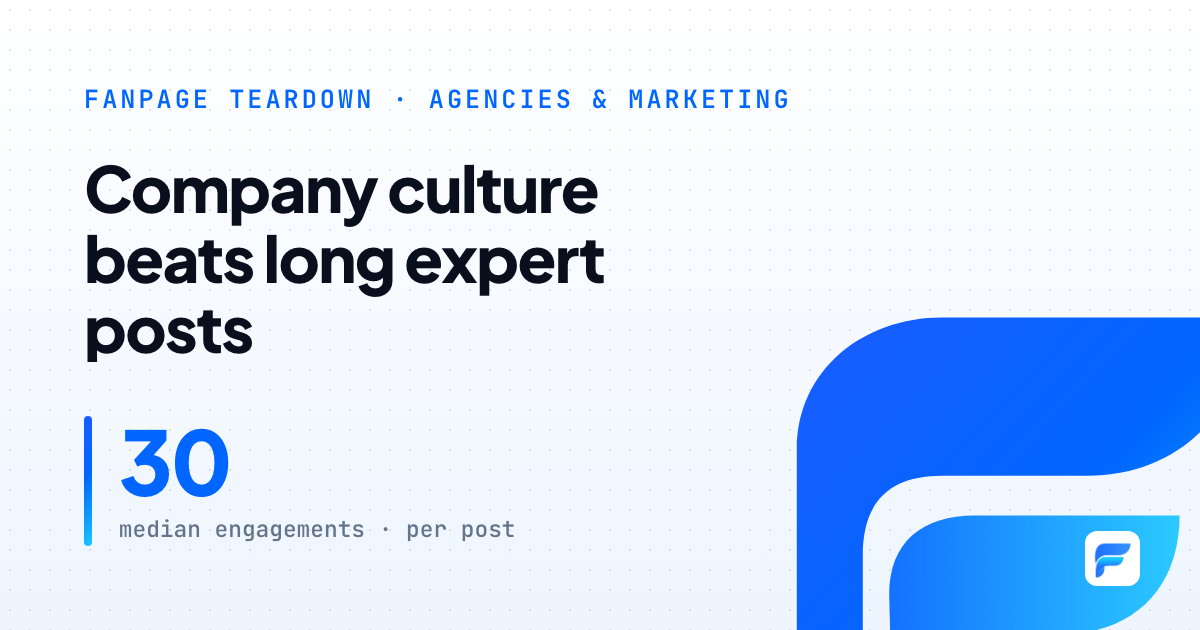 PMAX: why company culture posts get shared while expert content gets few comments