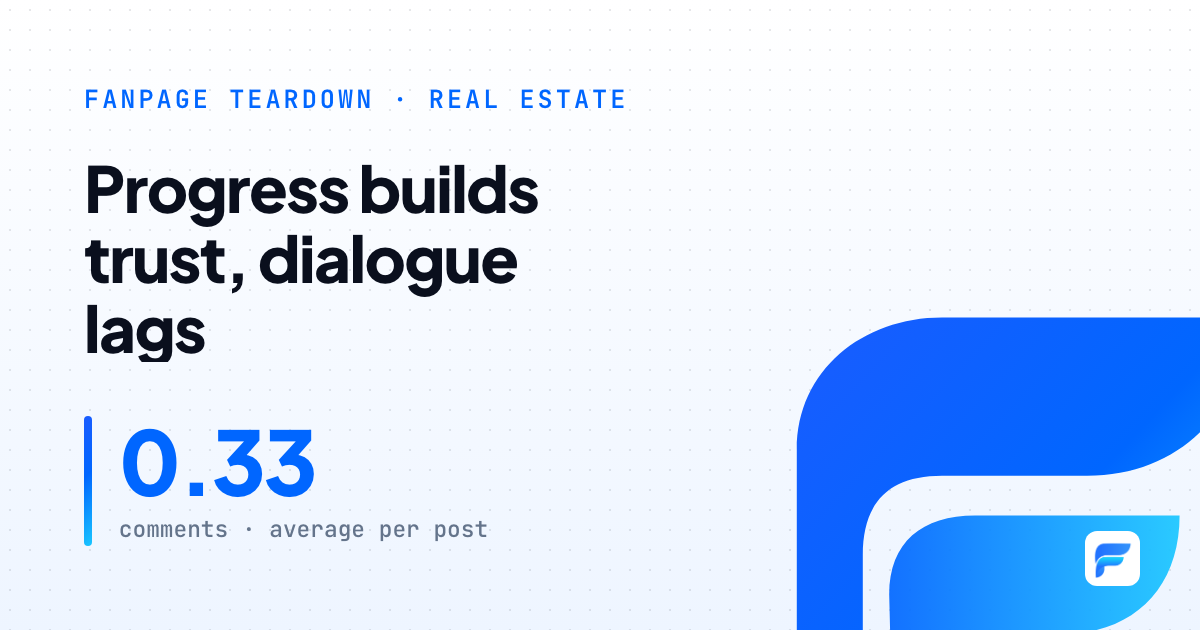 Destino Centro: transparent progress updates build trust, but the page lacks conversation
